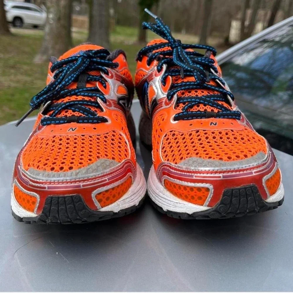 New Balance 860-V-3 orange - Picture 4 of 8